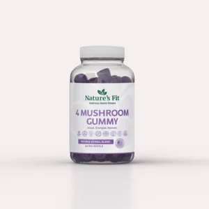 4 Mushroom Gummy — Focus & Immunity Blend