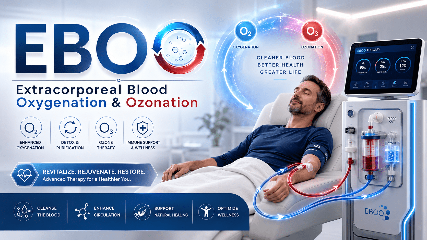 EBOO (Extracorporeal Blood Oxygenation & Ozonation) — Staff Training